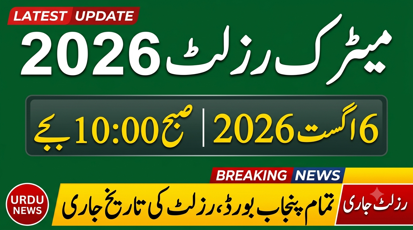 10th Class Result Date 2026 Punjab Board